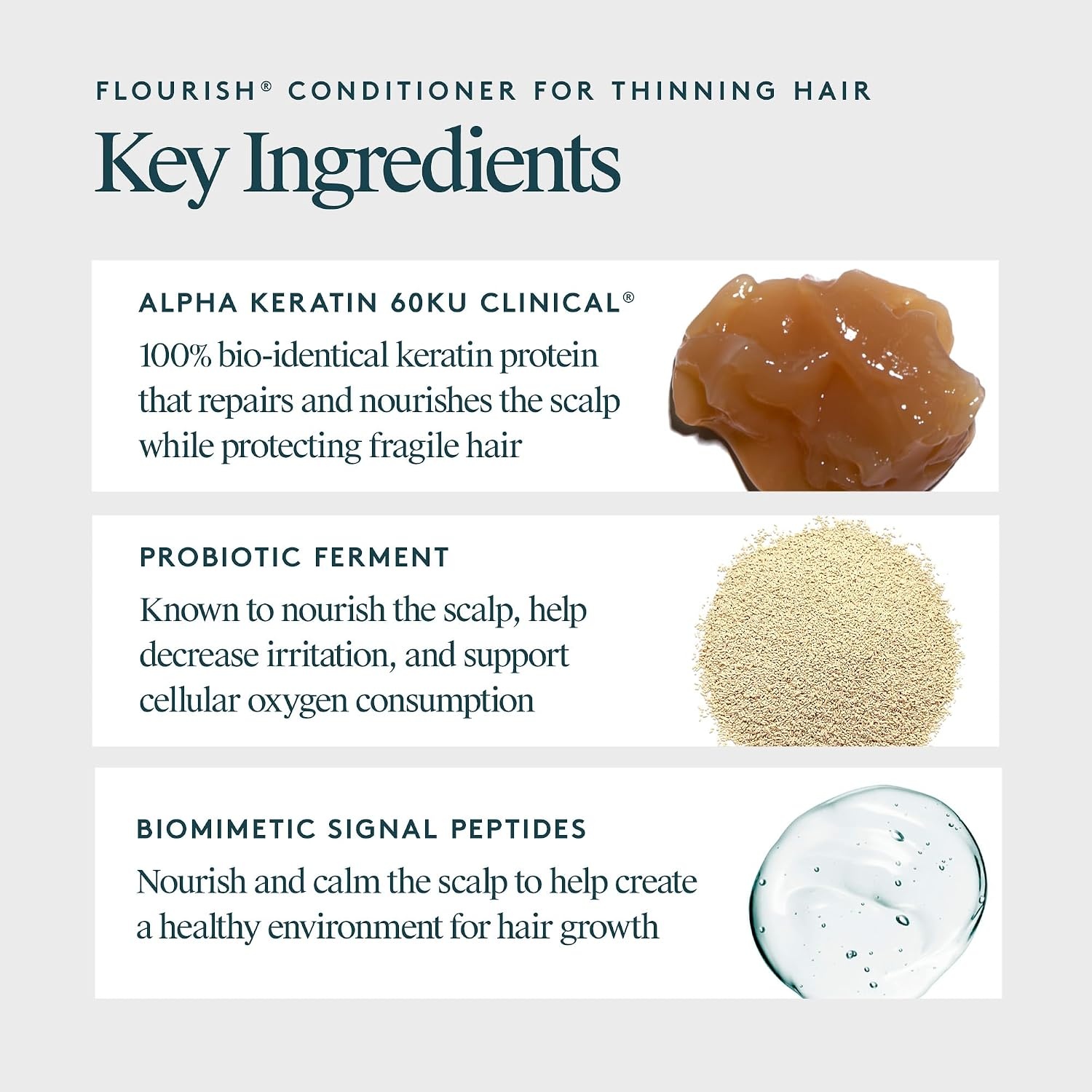 image:imageVIRTUE Flourish Conditioner for Fine or Thinning Hair Sulfate Free Hair Growth Product Detangles and Thickens Color Safe67 Fl Oz Pack of 1