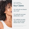 image:imageVIRTUE Curl Sulfate Free Shampoo and Conditioner Set with Jojoba Oil for Curly Hair with Frizz Control Color Safe