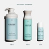 image:imageVIRTUE Recovery Sulfate Free Shampoo with Keratin and Baobab Seed Oil for Damaged Hair Color Safe8 Fl Oz Pack of 2