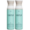image:imageVIRTUE Recovery Sulfate Free Shampoo with Keratin and Baobab Seed Oil for Damaged Hair Color Safe8 Fl Oz Pack of 2