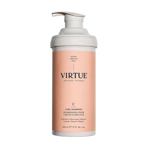 image:imageVIRTUE Curl Sulfate Free Shampoo with Jojoba Oil Hydrates Nourishes amp Repairs Curly Hair with Frizz Control Color Safe17 Fl Oz Pack of 1