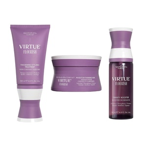 image:imageVirtue Flourish Hair Growth Essentials Bundle Density Booster Kit 3 Pc