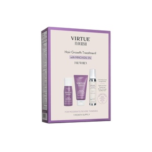 image:imageVirtue Flourish Hair Growth Regimen Women Minoxidil 5 Foam Thinning Hair
