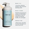 image:imageVIRTUE Recovery Sulfate Free Shampoo with Keratin and Baobab Seed Oil for Damaged Hair Color Safe17 Fl Oz Pack of 1