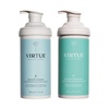 image:imageVirtue Recovery Shampoo amp Conditioner Set Keratin for Damaged Hair 17 oz